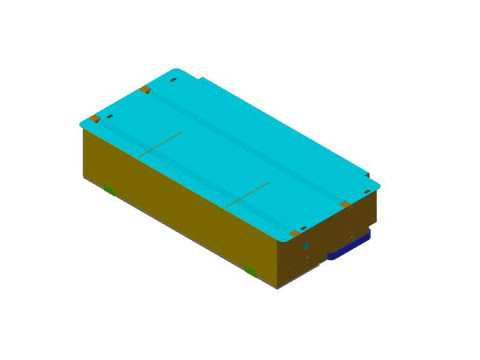 Fancoil 600 CFM Plenium New Body Model 3D