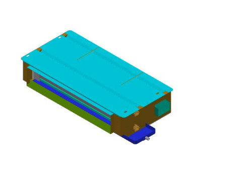 Fancoil 600 CFM Plenium New Body Model 3D