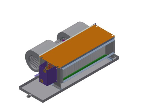 Fancoil 400 CFM Modelo 3D