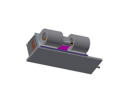 Fancoil 400 CFM Modelo 3D
