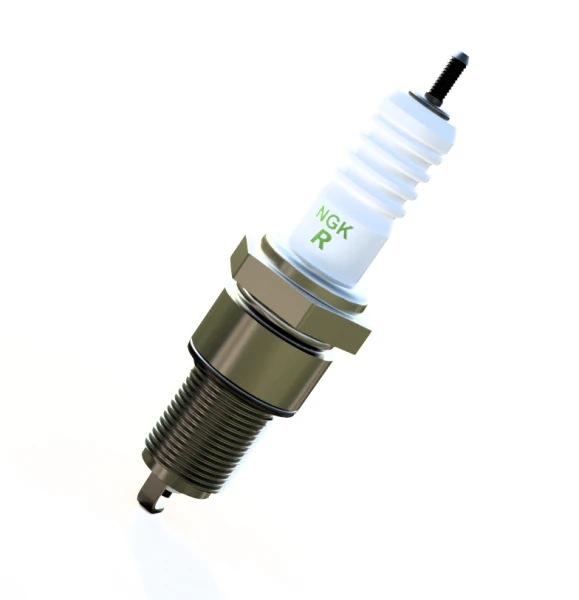 Spark plug VW 18 3D Model .c4d .max .obj .3ds .fbx .stl .blend 