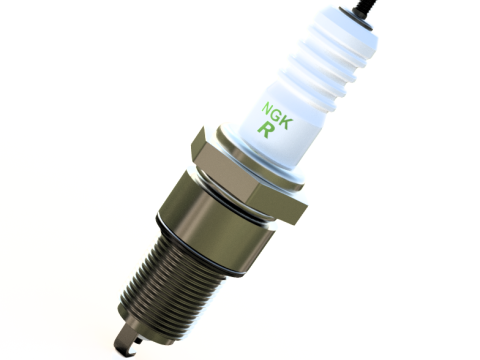 Spark plug VW 18 Modello 3D