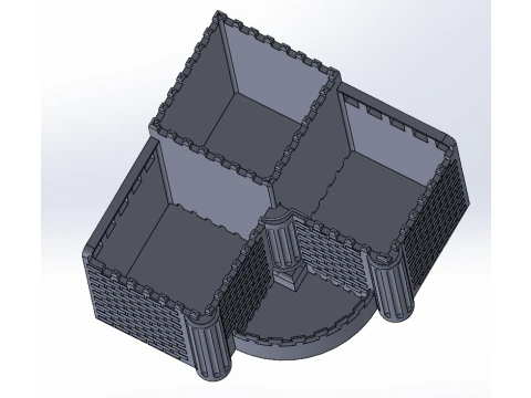 Plantator zamku Model do druku 3D