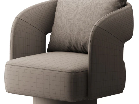 Simmons Chair 3D Model