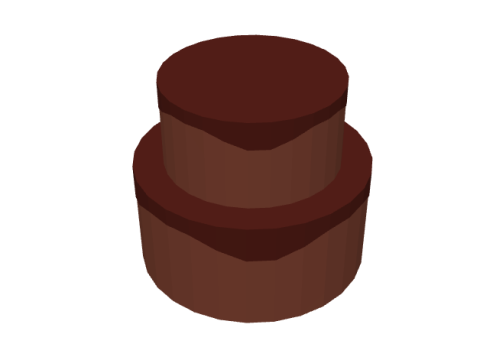 Chocolate Cake LowPoly 3D 模型