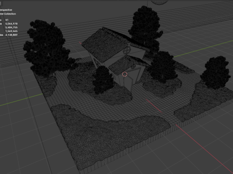 Snow home Model 3D