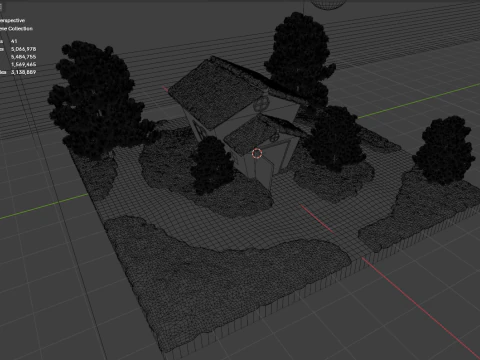 Snow home 3D Model