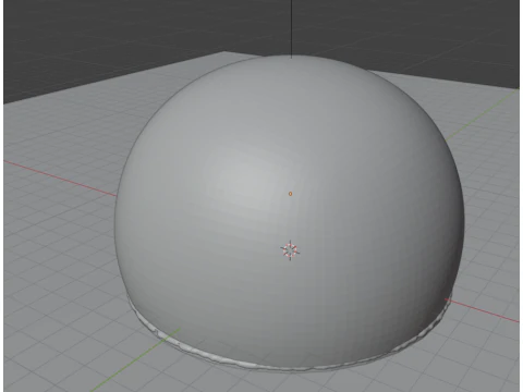 Glass snow ball 3D Model