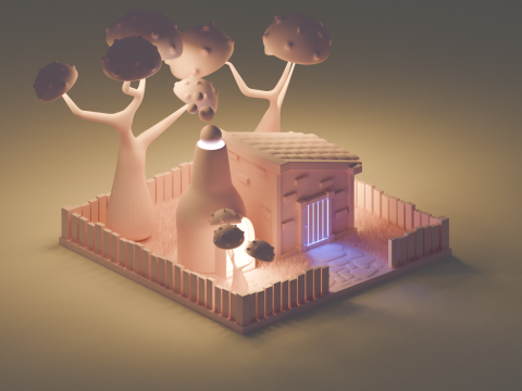 The Blacksmiths House 3D 模型
