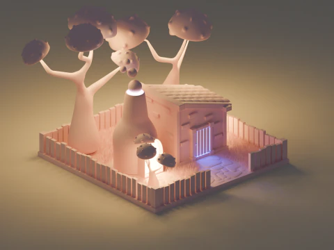 The Blacksmiths House 3D Model