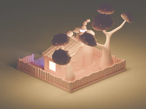 The Blacksmiths House 3D Model