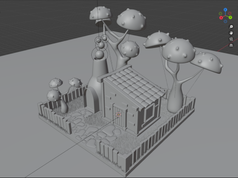 The Blacksmiths House 3D 模型