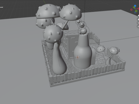 The Blacksmiths House 3D 模型