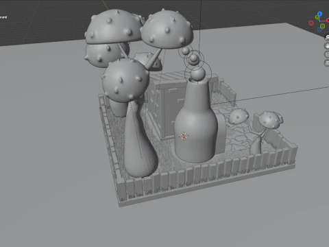 The Blacksmiths House 3D Model