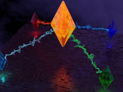 Four Elements 3D Модель