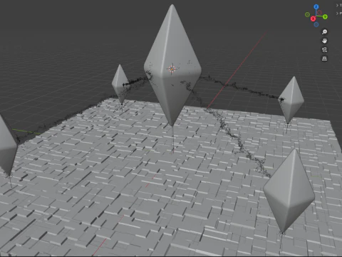 Four Elements 3D Model