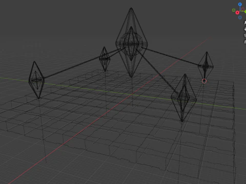 Four Elements 3D Model