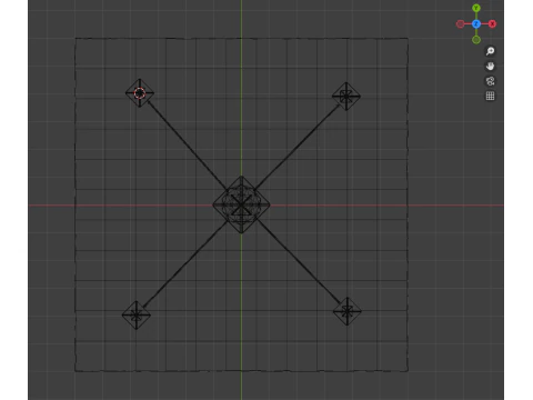 Four Elements 3D Model