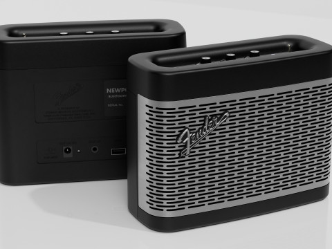 Fender Newport 2 Bluetooth Speaker 3D Model