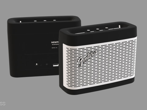 Fender Newport 2 Bluetooth Speaker 3D Model