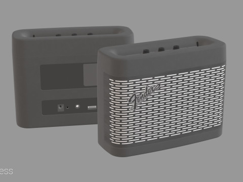 Fender Newport 2 Bluetooth Speaker 3D Model