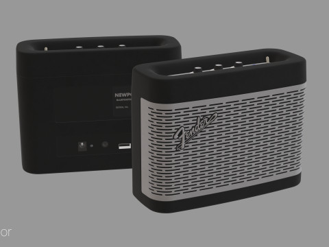 Fender Newport 2 Bluetooth Speaker 3D Model