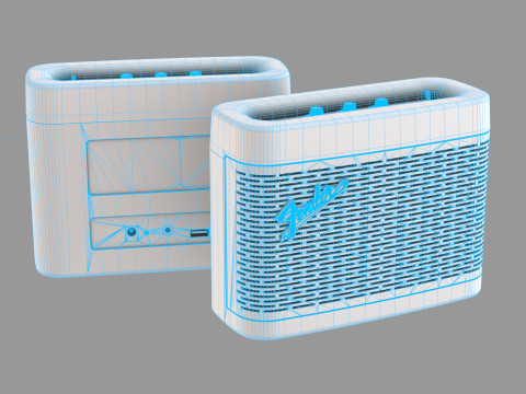 Fender Newport 2 Bluetooth Speaker 3D Model