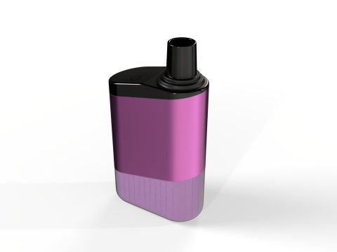 HQD Boom Apple Peach 3D Model