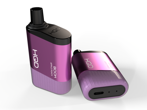 HQD Boom Apple Peach 3D Model