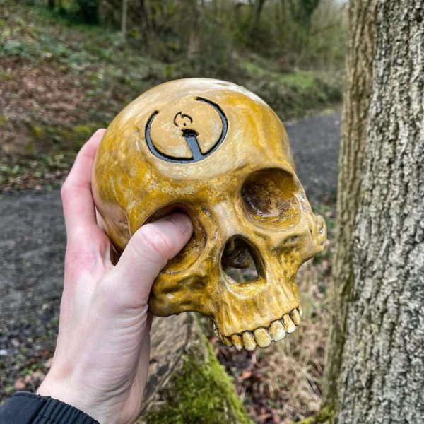 Halo Grunt Birthday Skull 3D Print Model Model do druku 3D .c4d .max .obj .3ds .fbx .stl .blend 