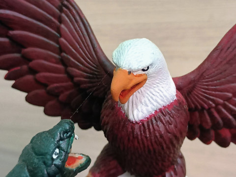 EAGLE VS SNAKE Modelo de Impressão 3D