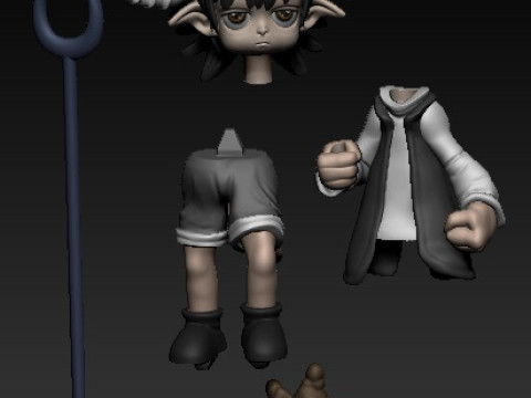 TieflingChibi 3D Print Model