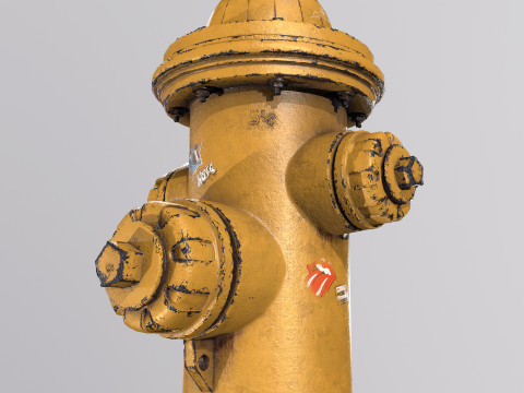 Fire Hydrant 3D Model