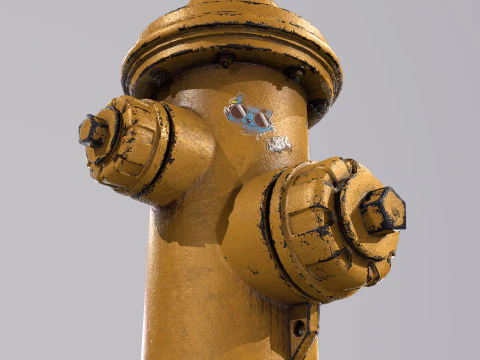 Fire Hydrant 3D Model