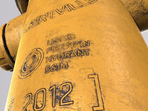 Fire Hydrant 3D Модель
