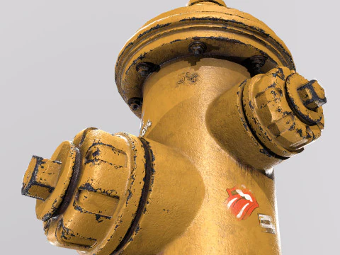 Fire Hydrant 3D Model