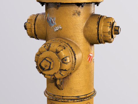 Fire Hydrant 3D Модель