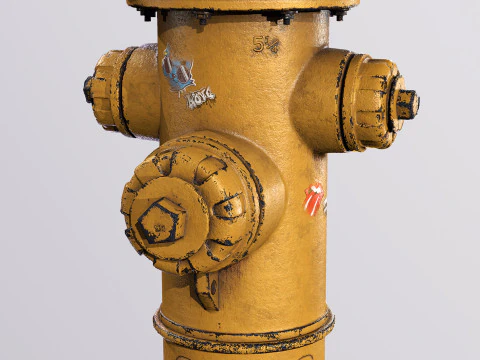 Fire Hydrant 3D Model