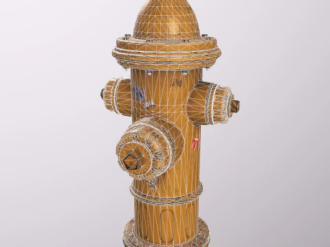 Fire Hydrant 3D Model