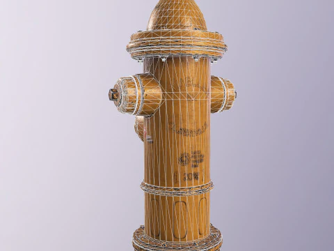 Fire Hydrant 3D Model