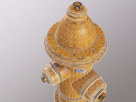 Fire Hydrant 3D Модель