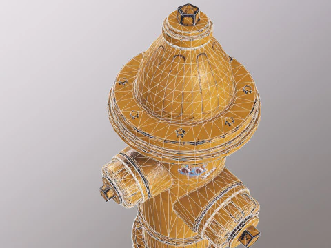 Fire Hydrant 3D Model