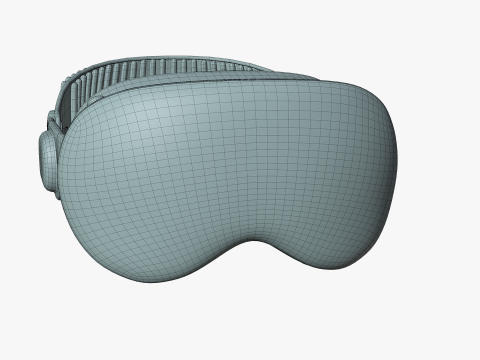 Apple Vision Pro 3D Model