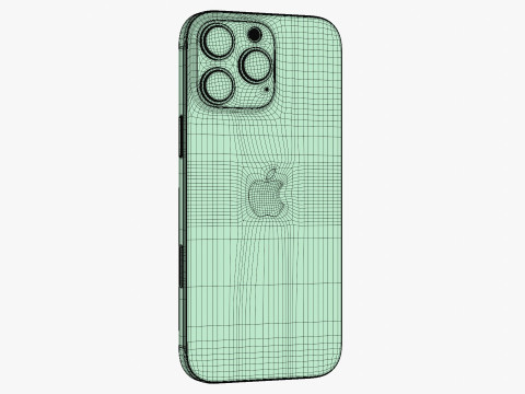 Apple iPhone 16 Pro Max Black Titanium Modèle 3D