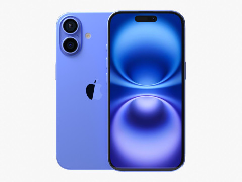 Apple iPhone 16 UltraMarine Modelo 3D
