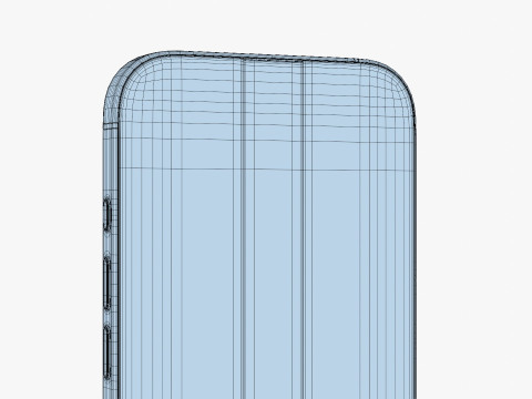Apple iPhone 16 UltraMarine 3D Model