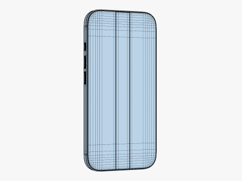 Apple iPhone 16 UltraMarine 3D Model