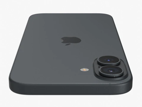 Apple iPhone 16 Plus Black 3D Model