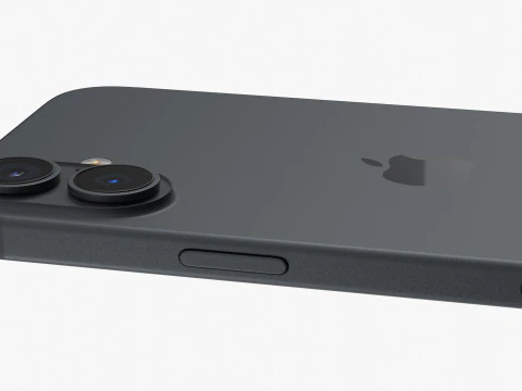 Apple iPhone 16 Plus Black 3D Model