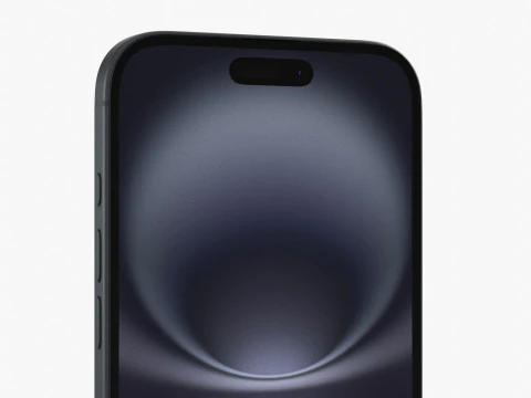 Apple iPhone 16 Plus Black 3D Model